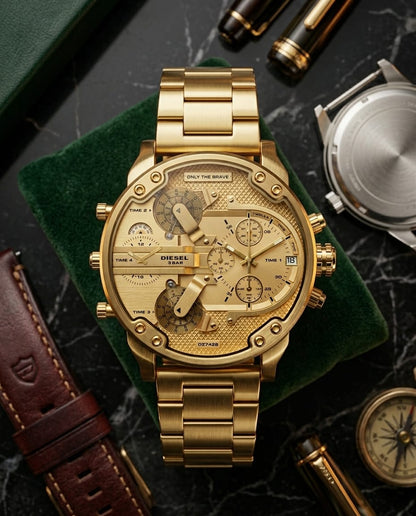 Diesel 3 Bar Big Daddy Premium Men's Watch  Alternative Titles
