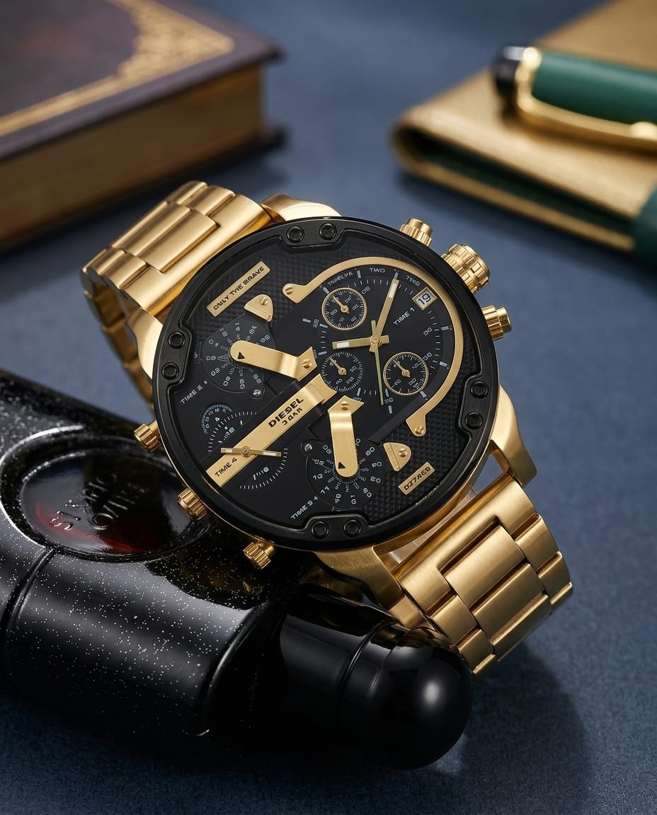 Diesel 3 Bar Big Daddy Premium Men's Watch  Alternative Titles