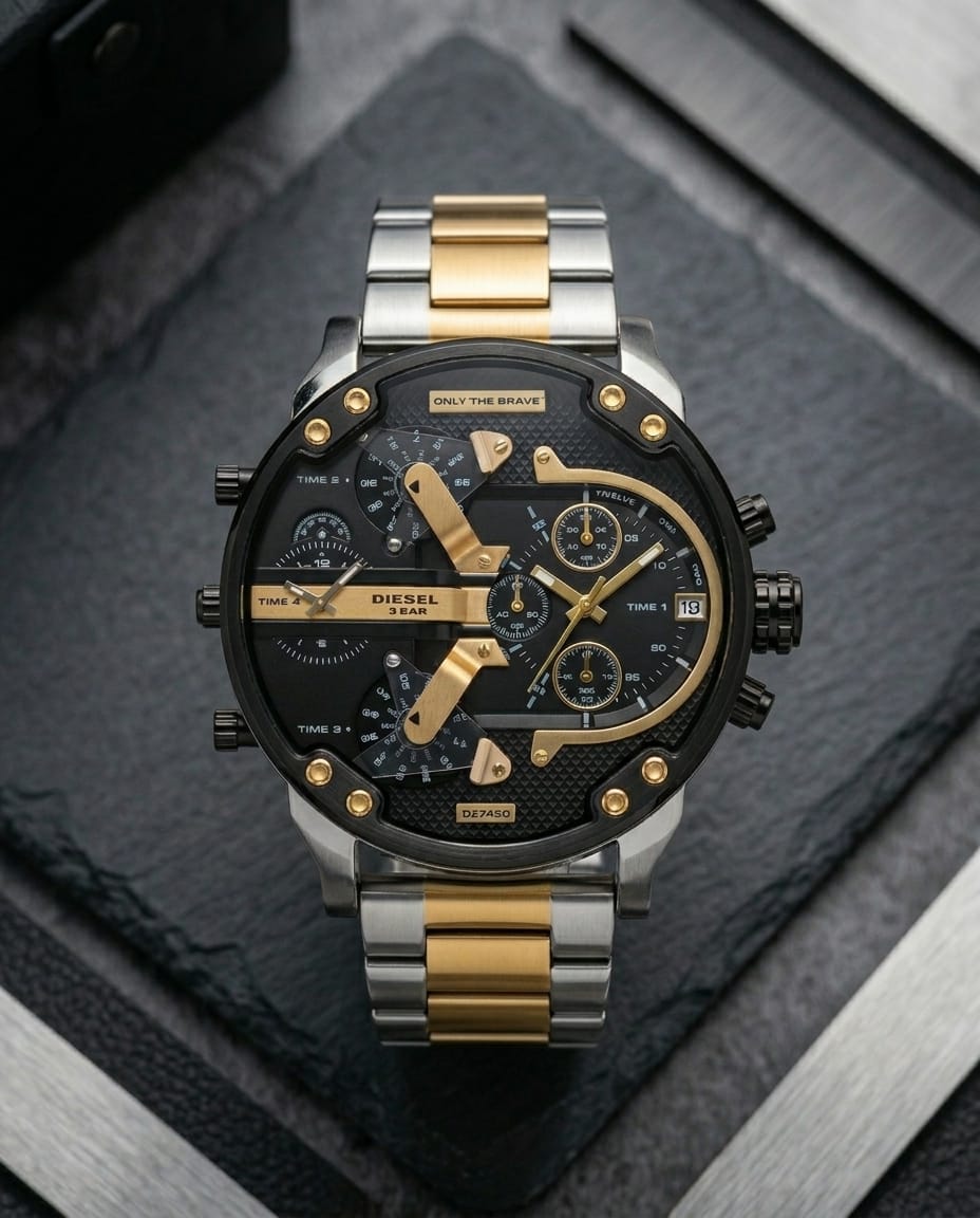 Diesel 3 Bar Big Daddy Premium Men's Watch  Alternative Titles