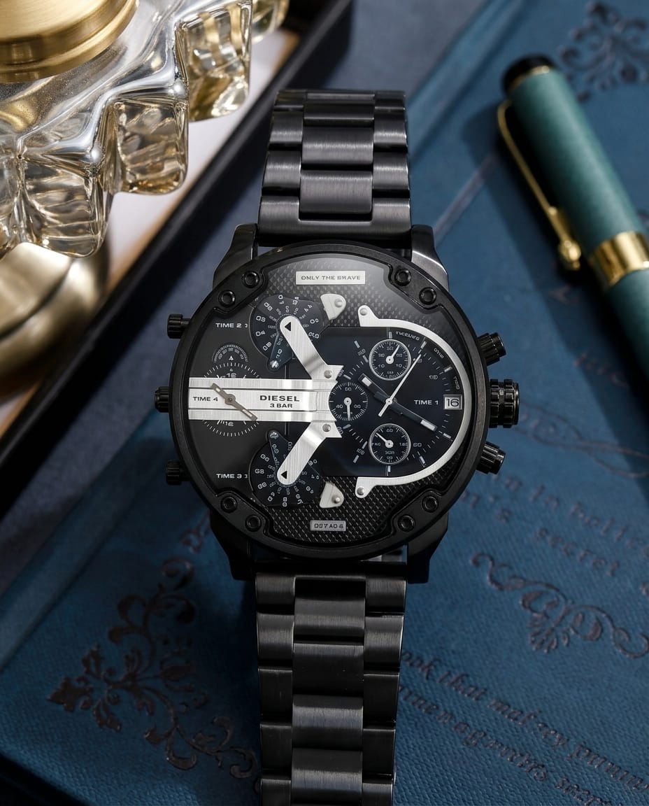 Diesel 3 Bar Big Daddy Premium Men's Watch  Alternative Titles