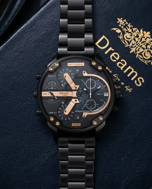 Diesel 3 Bar Big Daddy Premium Men's Watch  Alternative Titles
