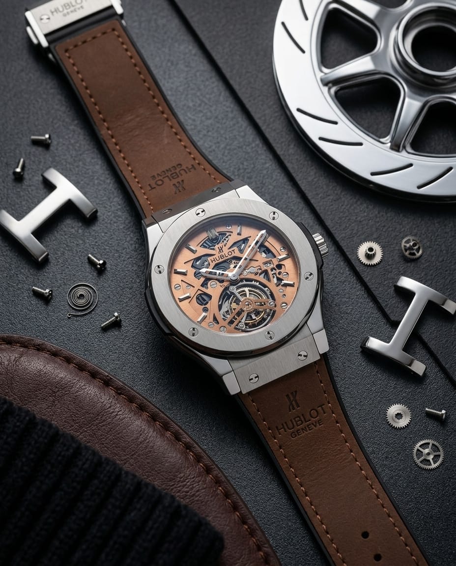 Hublot Classic Fusion Tourbillon Luxury Men's Watch