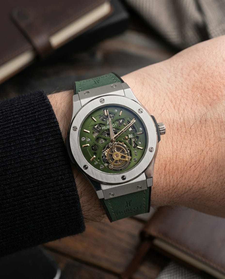 Hublot Classic Fusion Tourbillon Luxury Men's Watch